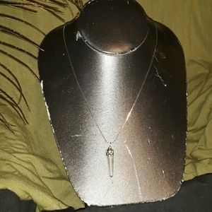 Crystal pendulum necklace